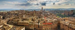 Výhľad na mesto Siena alebo výhľad na mesto priamo z apartmánu