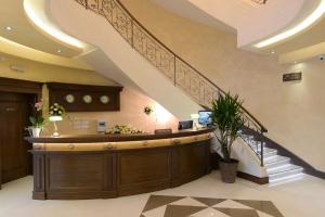 Vstupní hala nebo recepce v ubytování Hotel Majdan