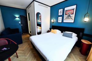 Voodi või voodid majutusasutuse ibis Styles Dijon Central toas