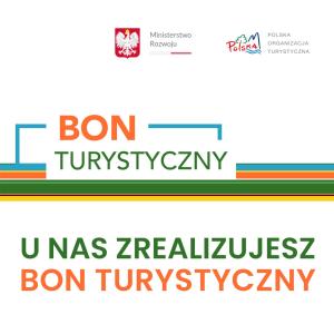 zestaw dwóch logo bon tivoliagency w obiekcie Domki letniskowe Azalia w mieście Ustronie Morskie