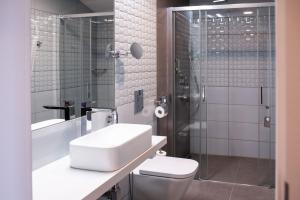 Koupelna v ubytování Hotel TAMMEL