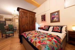 Ένα ή περισσότερα κρεβάτια σε δωμάτιο στο Bric Broc