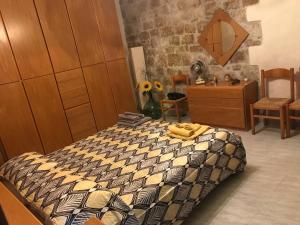 A bed or beds in a room at Villa Luce