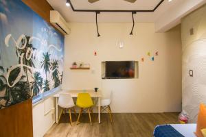 TV o dispositivi per l'intrattenimento presso One Heart Inn