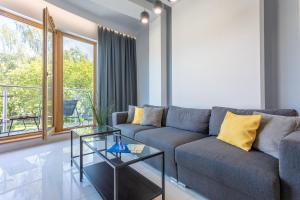 Część wypoczynkowa w obiekcie Ambria Apartments Platan Tower