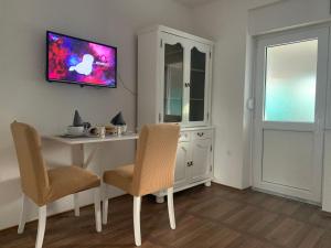 TV a/nebo společenská místnost v ubytování Studio apartman Miko