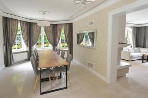 Dining area in the homestay