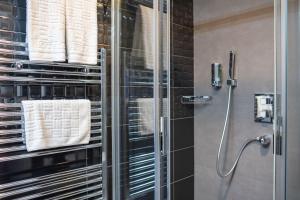 Koupelna v ubytování Hotel TAMMEL