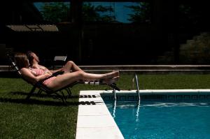 The swimming pool at or close to Casa Boumort