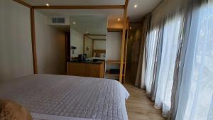 Cama o camas de una habitación en Hotel Secreto