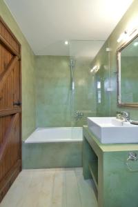Koupelna v ubytování Ameliko Zagori
