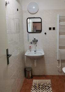 Kúpeľňa v ubytovaní HOTEL SVRATKA