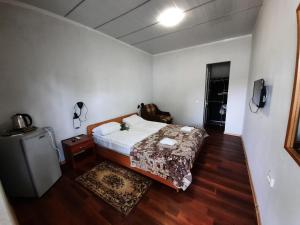 Postel nebo postele na pokoji v ubytování База відпочінку МегаПарус