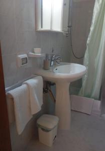 Bathroom sa Residenza l'Orologio