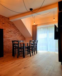 TV a/nebo společenská místnost v ubytování Apartmány Resort Na Horské