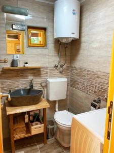 Koupelna v ubytování Dren Chalet Lux - Banjska stena + 37 fotografií