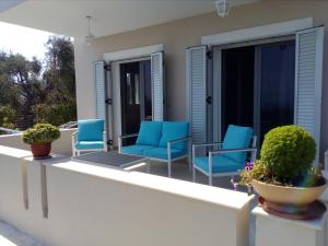 A balcony or terrace at Sea View Private Pool Villa