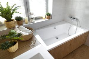 Kúpeľňa v ubytovaní Apartamenty Willove Wzgórze
