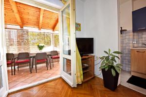 TV a/nebo společenská místnost v ubytování Apartment Nikola
