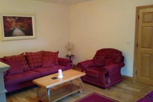 Posezení v ubytování Loughview House