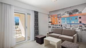 Istumisnurk majutusasutuses Hotel Tamaris