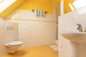 Ein Badezimmer in der Unterkunft VS apartmán