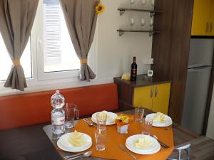 Nápoje v ubytování Mobilhome Victoria Camping Lanterna