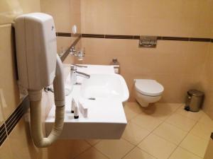 Kúpeľňa v ubytovaní Hotel Zamek Królewski w Rydzynie