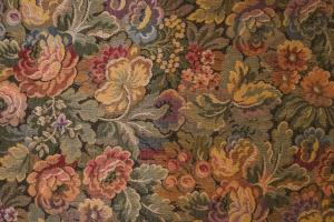 a close up of a colorful floral patterned carpet at Das Bräu ORIGINAL in Lofer