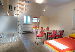 Posezení v ubytování Apartmani Vila Caska