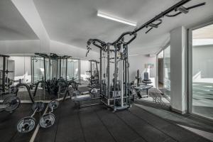 Het fitnesscentrum en/of fitnessfaciliteiten van Hotel Caserio