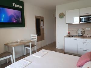 Kuchyň nebo kuchyňský kout v ubytování Guesthouse Dominović
