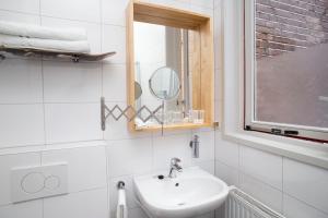 Koupelna v ubytování HOLT Hotel