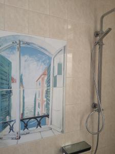 Kylpyhuone majoituspaikassa Benvenuto