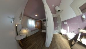 Koupelna v ubytování B&b Angolo 29