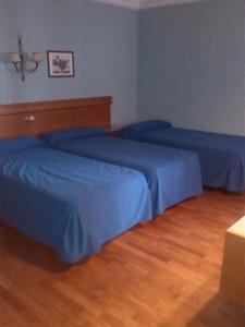 Posteľ alebo postele v izbe v ubytovaní Hotel Juan Carlos I