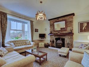 A seating area at Bosavern House