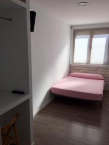 Postel nebo postele na pokoji v ubytování Camping Ezcaba