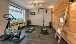 Fitness centrum a/nebo fitness zařízení v ubytování Ruhpoldinger Hof - Hotel & Wellness