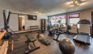 Fitness centrum a/nebo fitness zařízení v ubytování Ruhpoldinger Hof - Hotel & Wellness