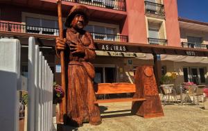 Gallery image of As Eiras Lires Hotel Restaurante in Lires