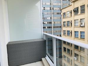 サンパウロにあるDowntown Luz Akilêの建物のバルコニーからの眺め