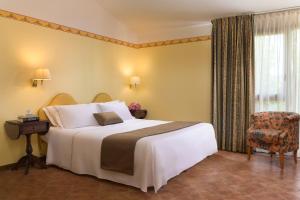 Postel nebo postele na pokoji v ubytování Hotel San Gregorio