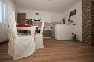 Küche/Küchenzeile in der Unterkunft Apartman Lucija & Luka