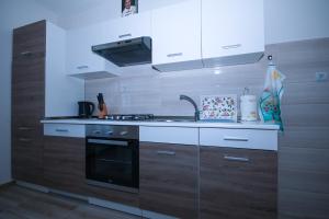 Küche/Küchenzeile in der Unterkunft Apartman Lucija & Luka