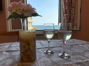 Nápoje v ubytovaní Le Finestre sul Mare