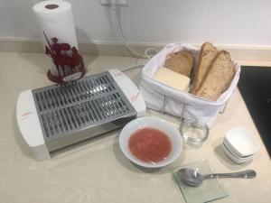 the country house内部或周边提供的食物