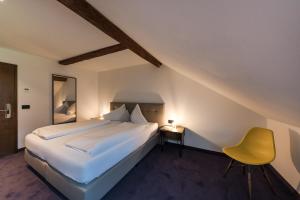 Postel nebo postele na pokoji v ubytování Hotel Mandelhof + 37 fotografií