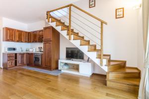 Kuchyň nebo kuchyňský kout v ubytování Apartment Belvedere 5 - Tremezzina