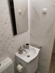 Kúpeľňa v ubytovaní Apartmani Godinić